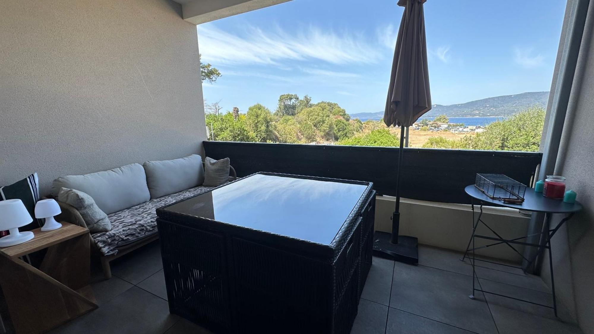 Studio T1 Bis Vue Mer Propriano Propriano  Exteriör bild