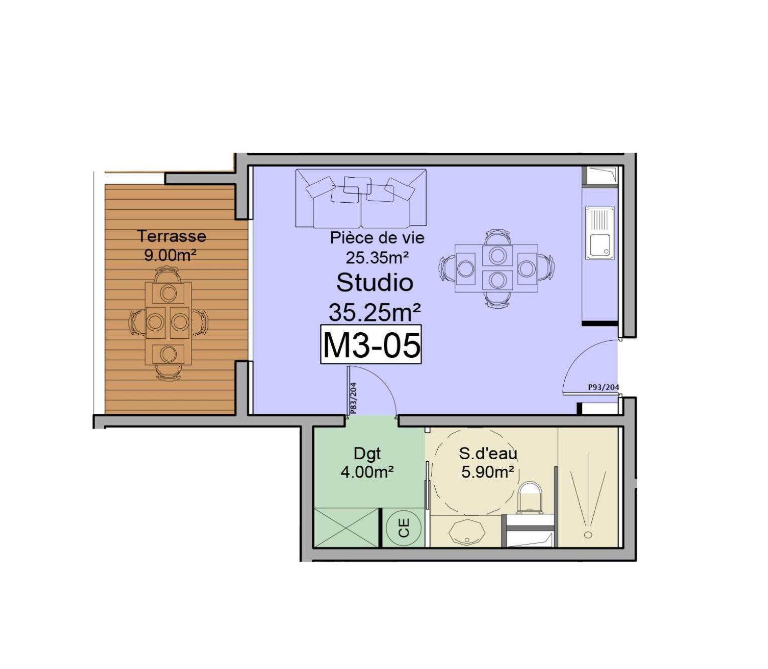 Studio T1 Bis Vue Mer Propriano Propriano  Exteriör bild